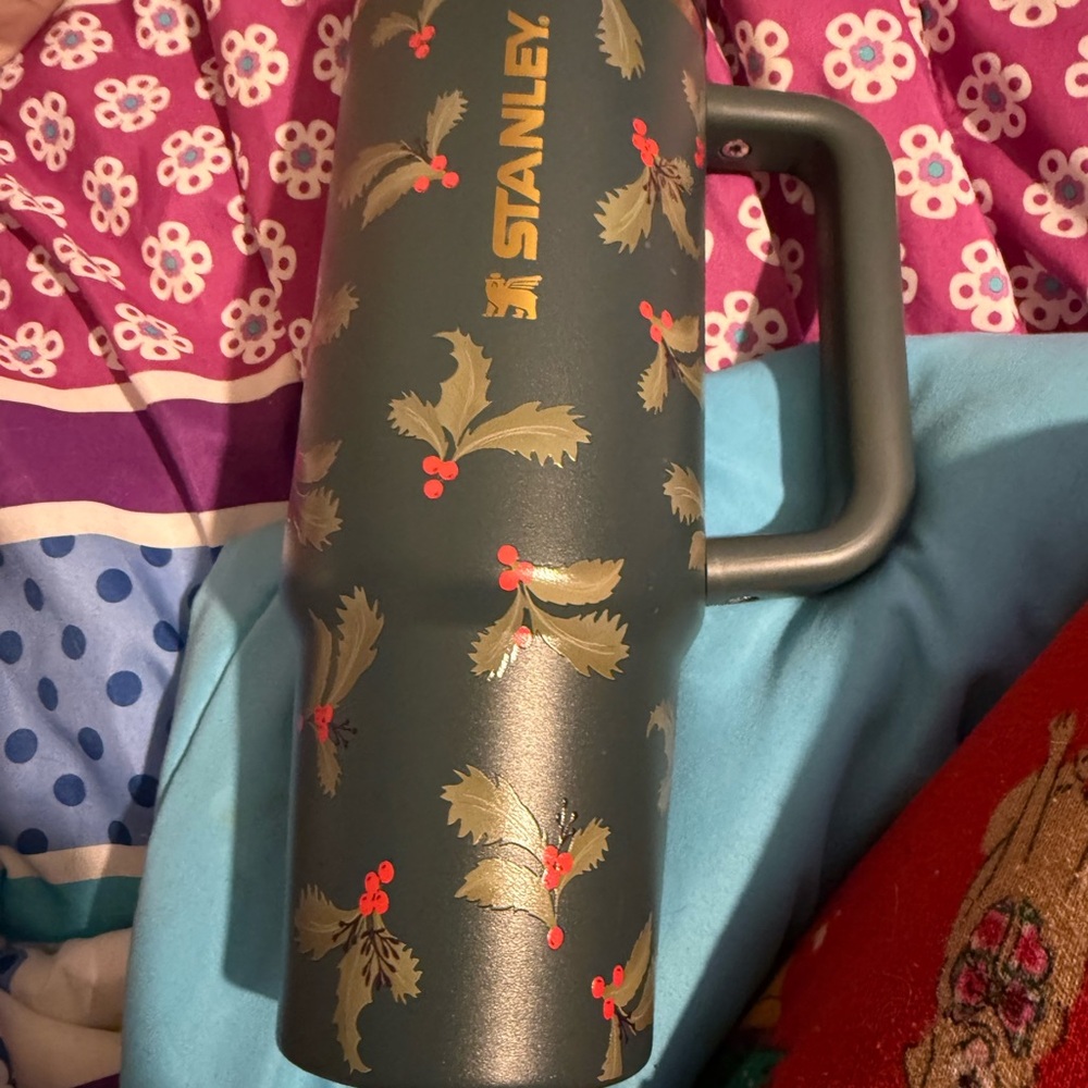 Stanley Holly Patterned Travel Mug